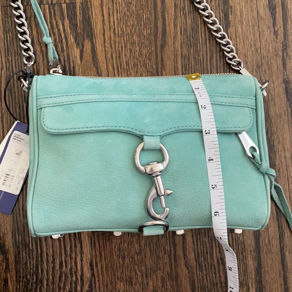 Blue Rebecca Minkoff Edie Flap Shoulder Bag - Picture 4 of 4